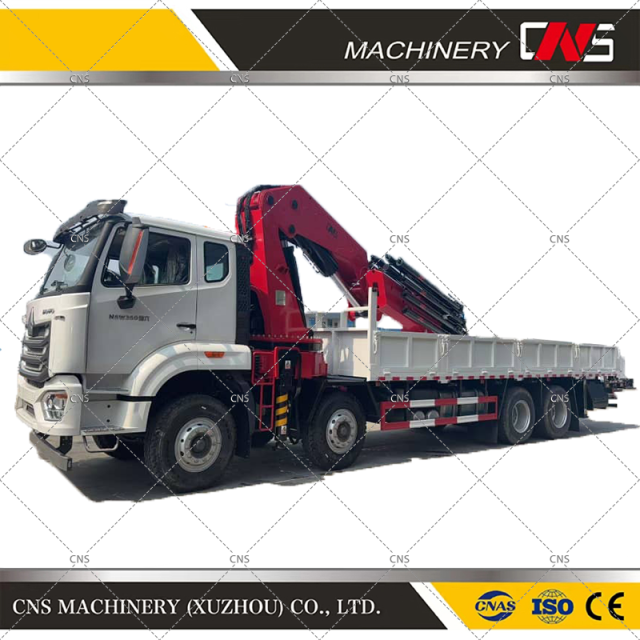 New Hydraulic Truck Crane 25 Ton Cns Knuckle Boom Mobile Crane Truck Mounted Crane with High Quality
