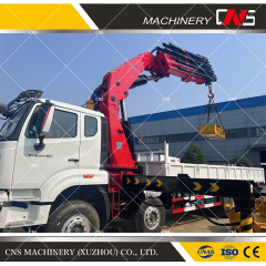 New Hydraulic Truck Crane 25 Ton Cns Knuckle Boom Mobile Crane Truck Mounted Crane with High Quality