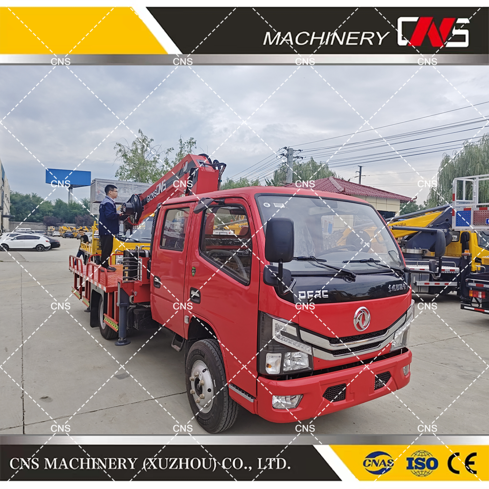 Outdoor Ladder Lift Truck Hydraulic Rising Lift Platform Basket Track Boom Lift Aerial Work Platform
