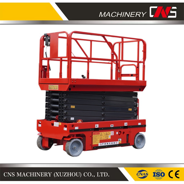 High Quality Mobile Hydraulic Mini Self-Propelled Aerial Work Platform Electric Scissor Lift for Hot Sale