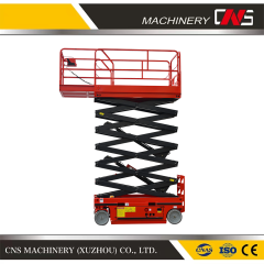 4-20m Self-Propelled Battery Powered Electric Aerial Work Platform Table Small Mini Mobile Hydraulic Scissor Lift with High Quality