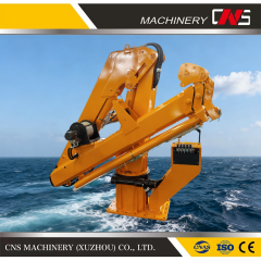 Hydraulic Marine Davit Crane 3 Ton Knuckle Boom Hoist Lift Crane Boat Ship Deck Marine Harbor Crane for Sale