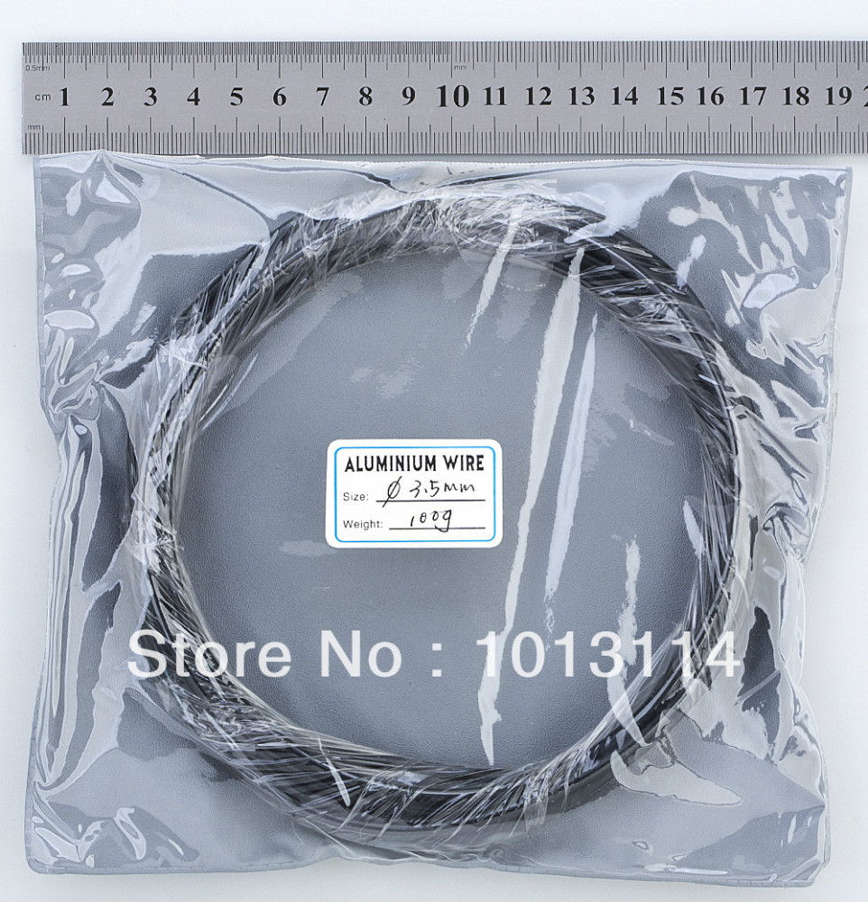 Bonsai Aluminum Training Wire  Roll Bonsai Tools 3.5 mm diameter 100G/Roll