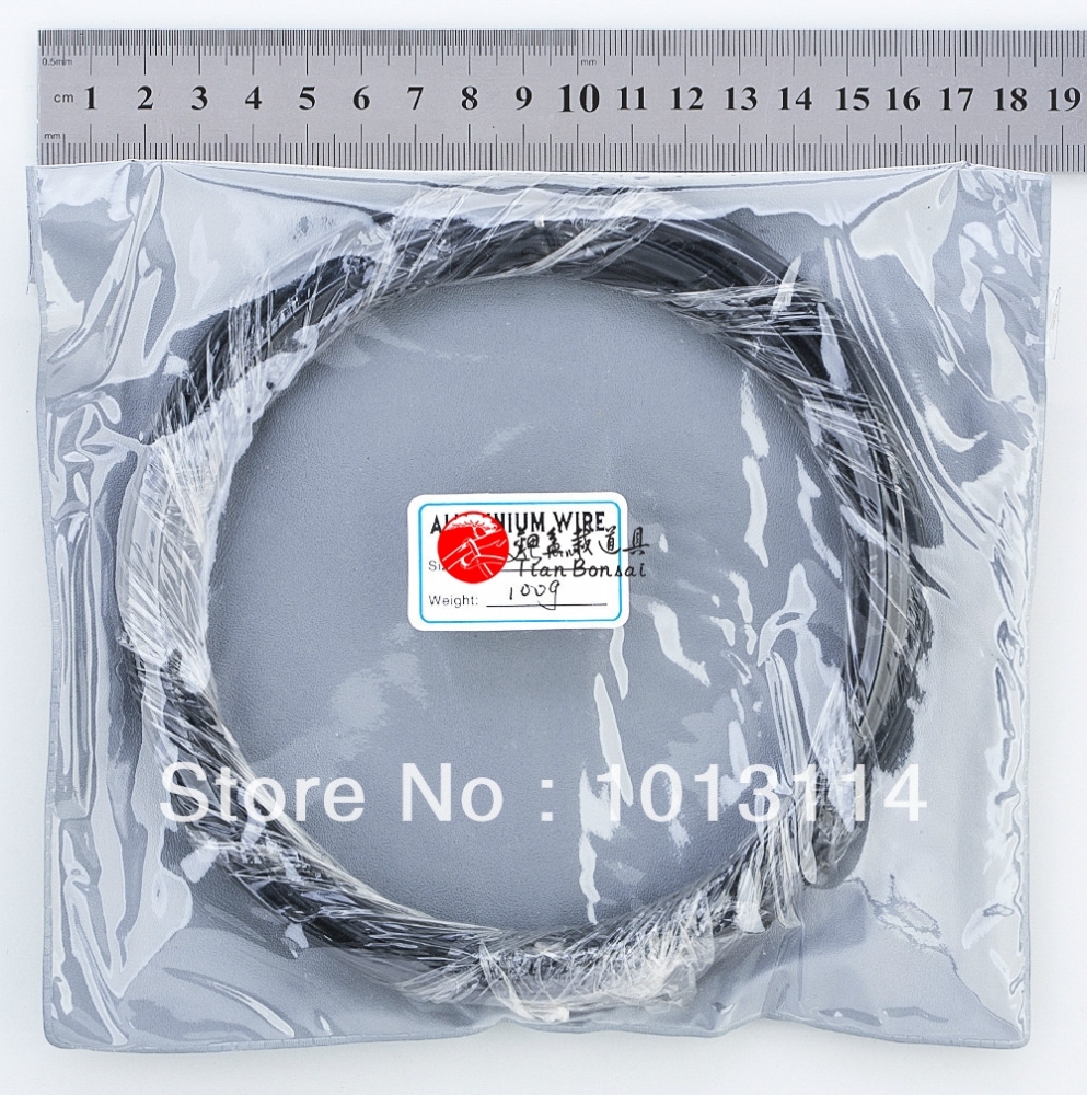 Bonsai Aluminum Training Wire  Roll Bonsai Tools 2.5 mm diameter 100G/Roll