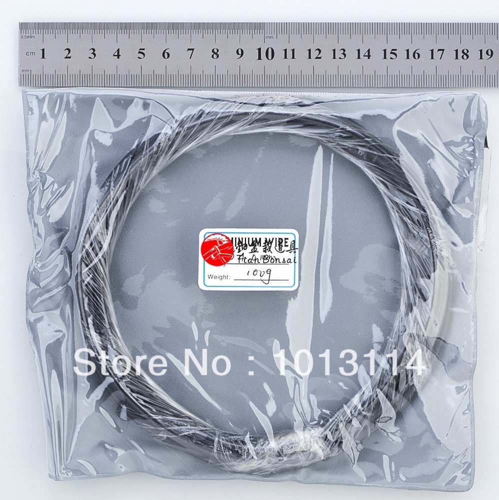 Bonsai Aluminum Training Wire  Roll Bonsai Tools 4.0 mm diameter 100G/Roll