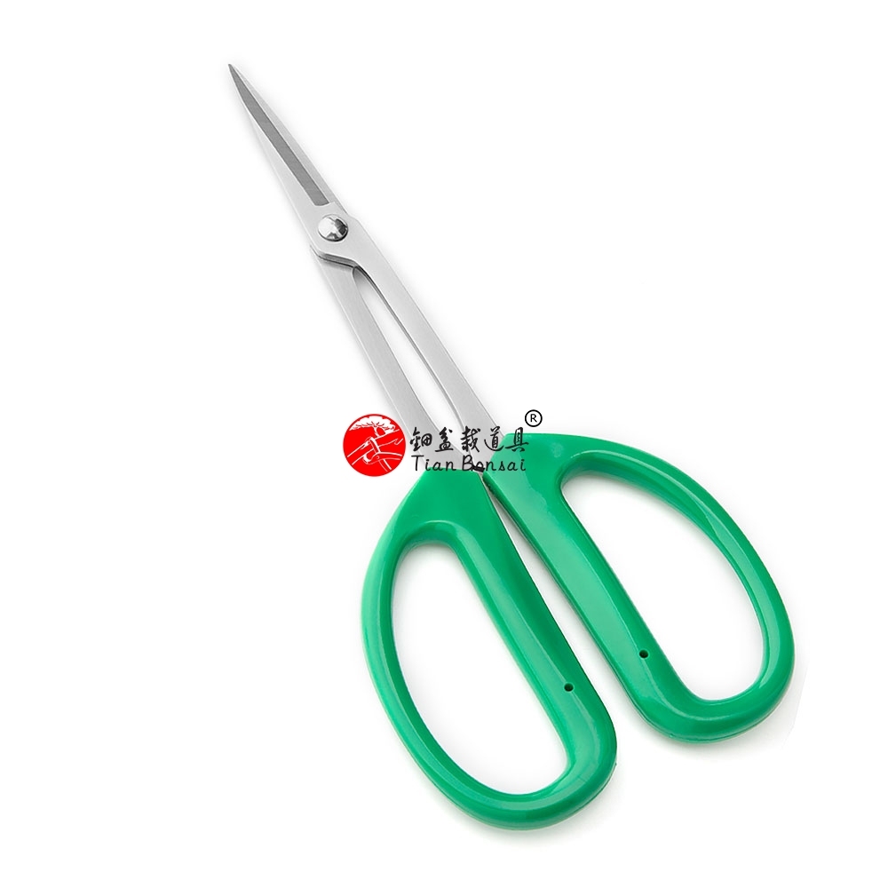 beginner grade Long Handle Scissors Leaves Shear Branch Scissors 200 Mm Plastics Handle
