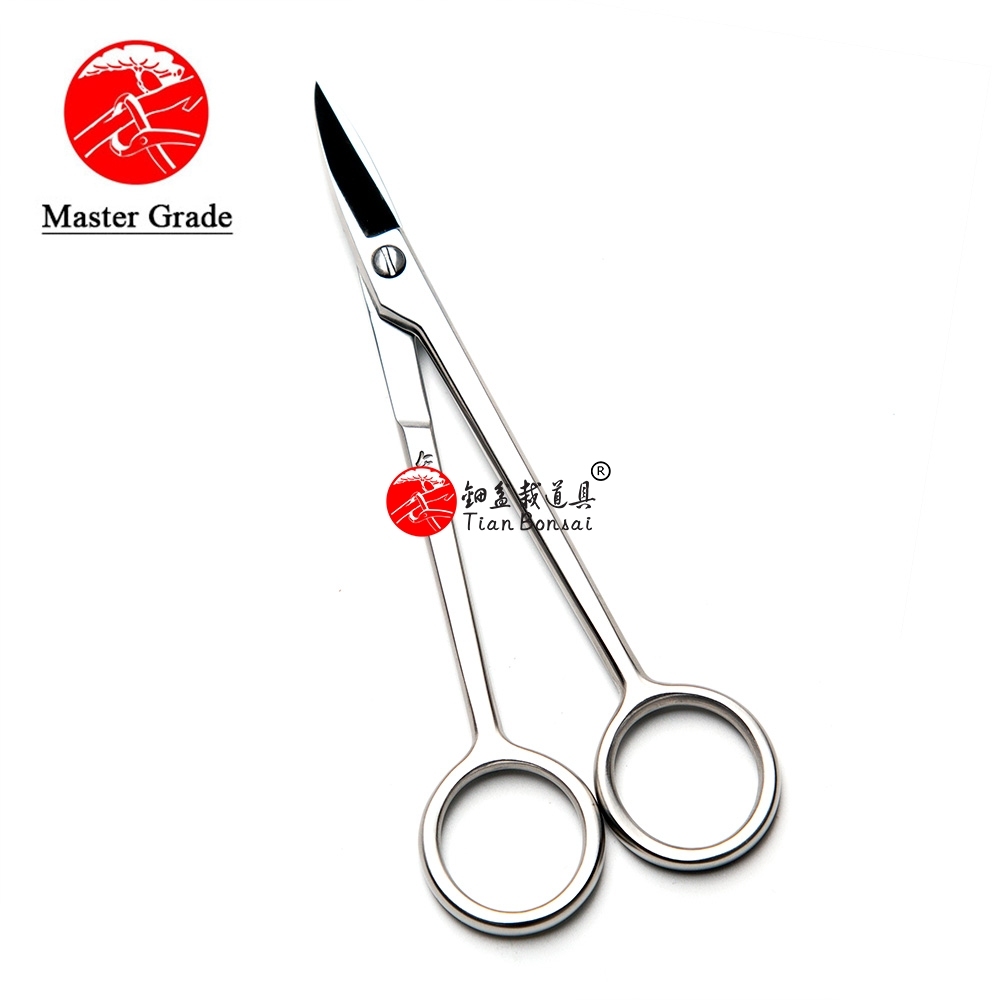 Long Handle Scissors 150mm (6 inch)  Bonsai Tools Made by 5Cr15MoV Stainless Steel From TianBonsai
