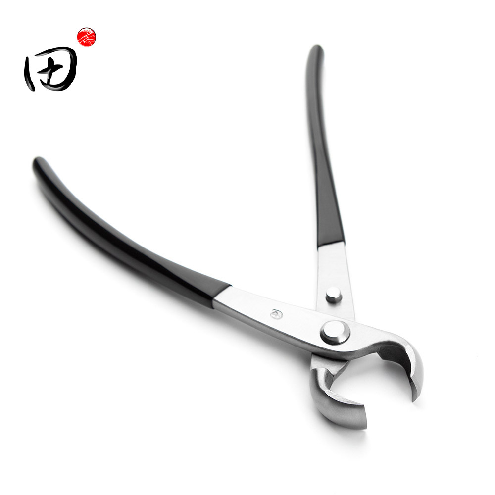 Anti-slip handle series 205 mm knob cutter concave edge cutter Alloy Steel bonsai tools made by TianBonsai