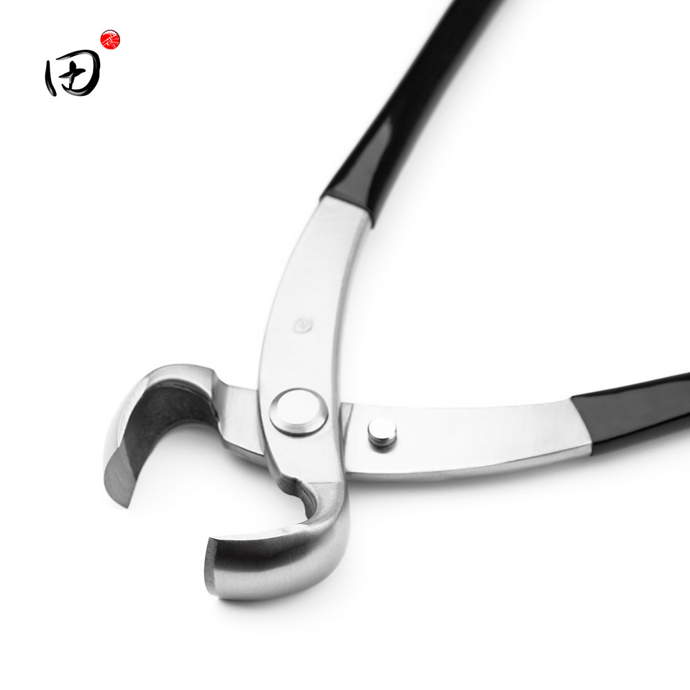 Anti-slip handle series 290 mm knob cutter concave edge cutter Alloy Steel bonsai tools made by TianBonsai