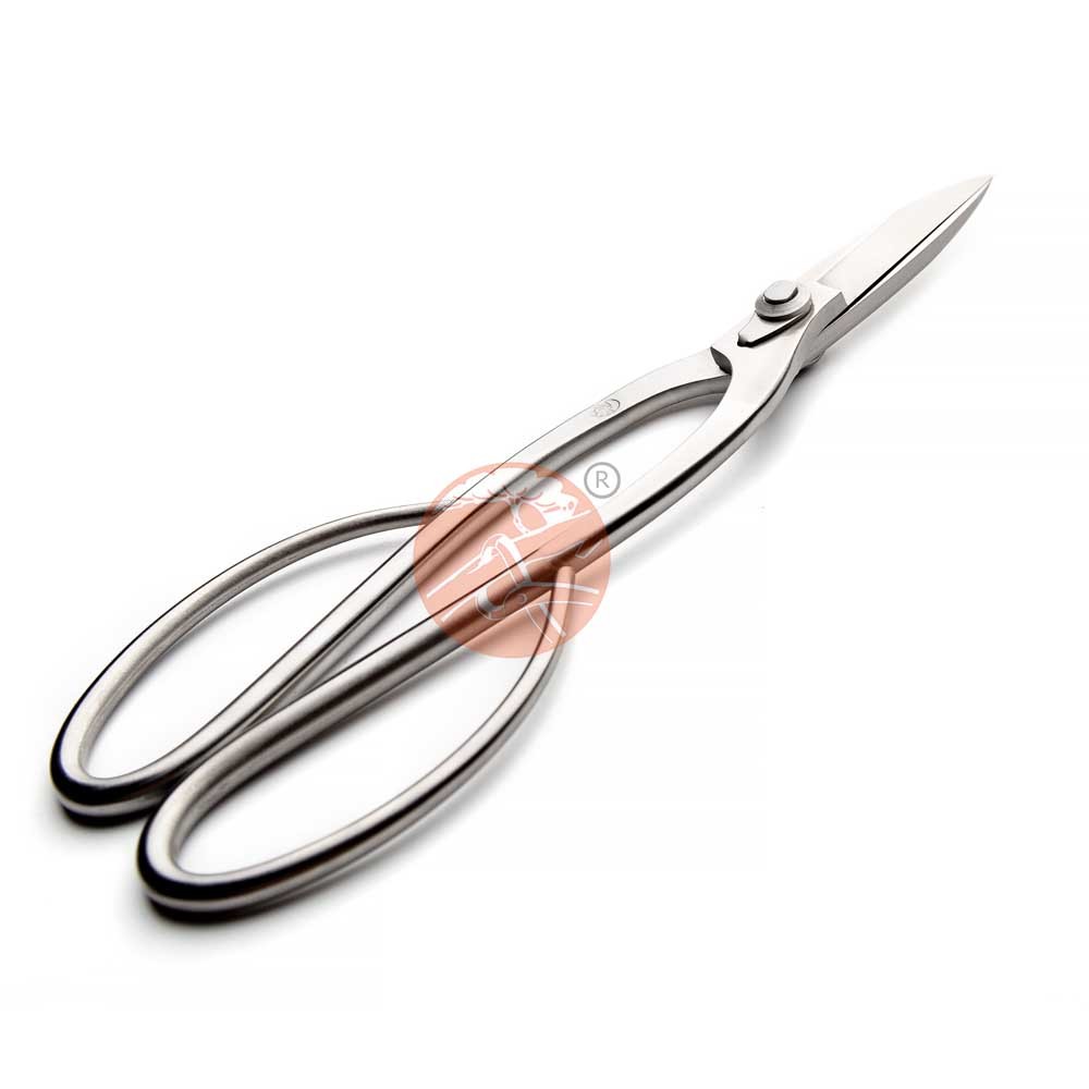 Master Craftsman Series Bonsai Tools 200 mm Lightweight Bonsai Scissors 9Cr25MoV alloy steel Forging Technology HRC62 hardness