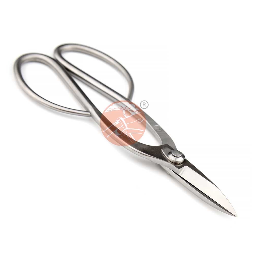 Master Craftsman Series Bonsai Tools 200 mm Lightweight Bonsai Scissors 9Cr25MoV alloy steel Forging Technology HRC62 hardness