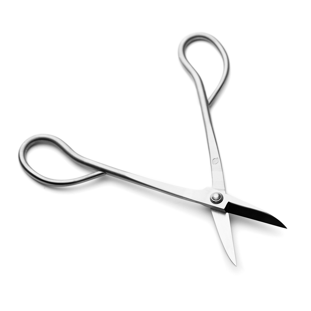 Standard Grade 180 mm Long Handle Bonsai Scissors 3Cr13 Alloy Steel Bonsai Tools