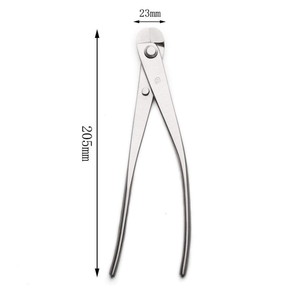 Standard Grade 205 mm Bonsai Wire Cutter 3Cr13 Alloy Steel Bonsai Tools