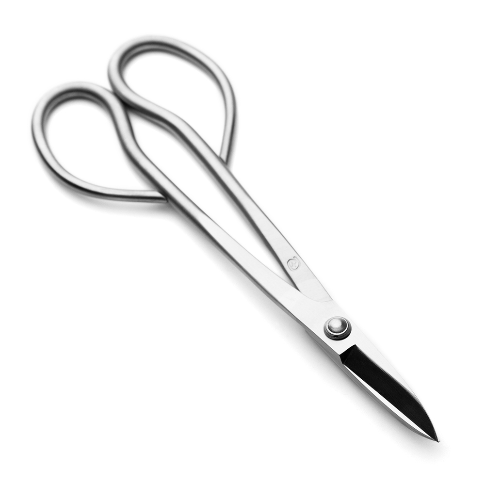 Standard Grade 180 mm Long Handle Bonsai Scissors 3Cr13 Alloy Steel Bonsai Tools