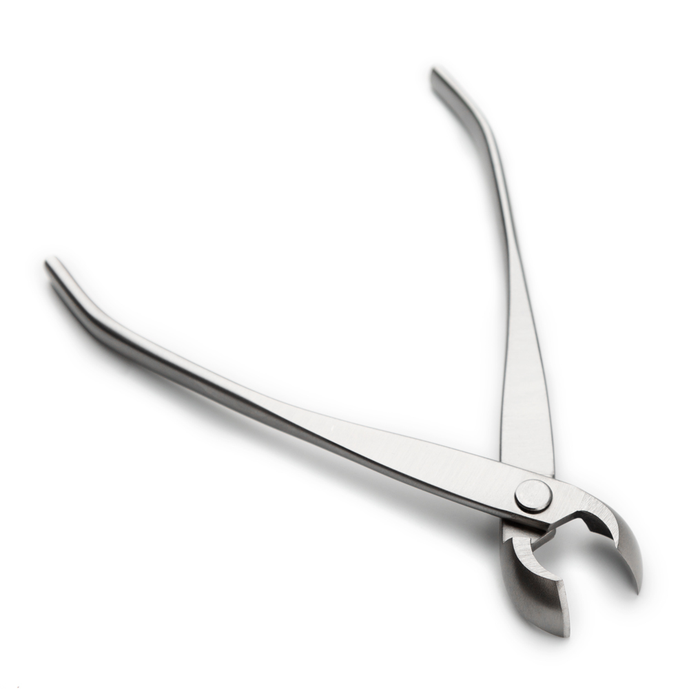 Standard Grade 180 mm Round Edge Cutter 3Cr13 Alloy Steel Bonsai Tools