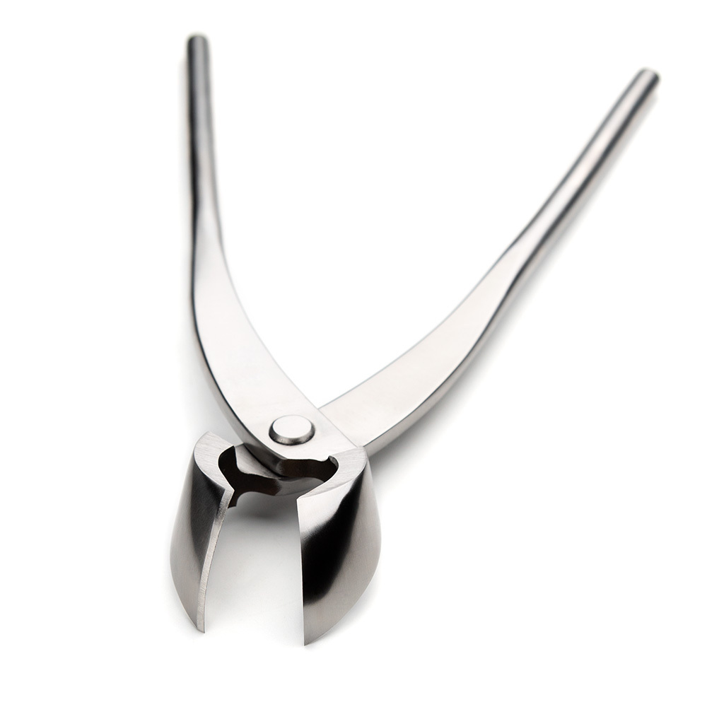 master grade 285mm round edge cutter mixed function of round & straight edge 5Cr15MoV Alloy Steel bonsai tools