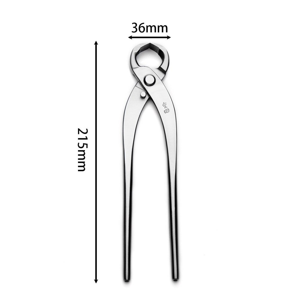 master grade 215 mm root cutter branch cutter straight edge cutter 5Cr15MoV Alloy Steel bonsai tools