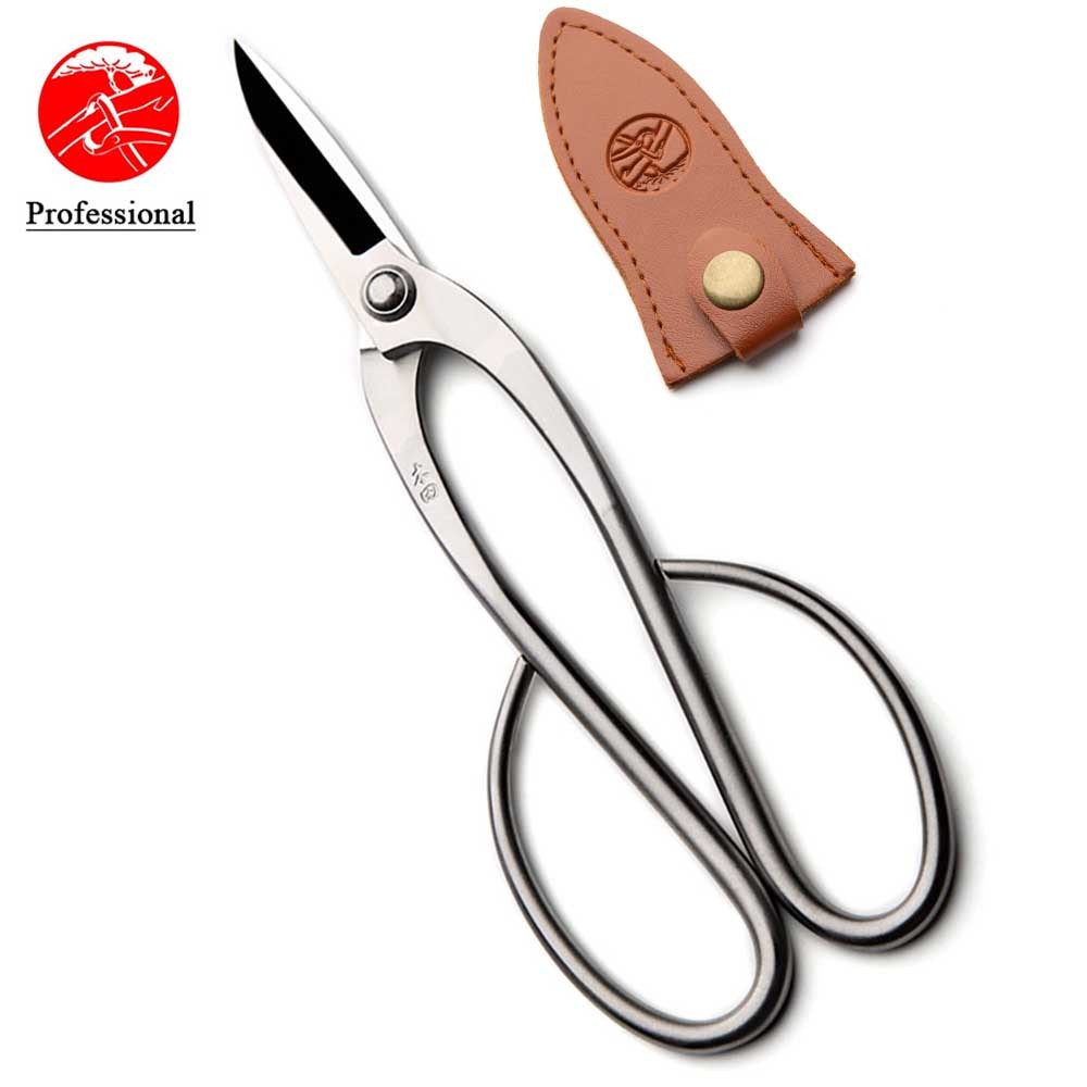 professional grade 200 mm top pruning scissors 4Cr13MoV Alloy Steel bonsai tools from TianBonsai