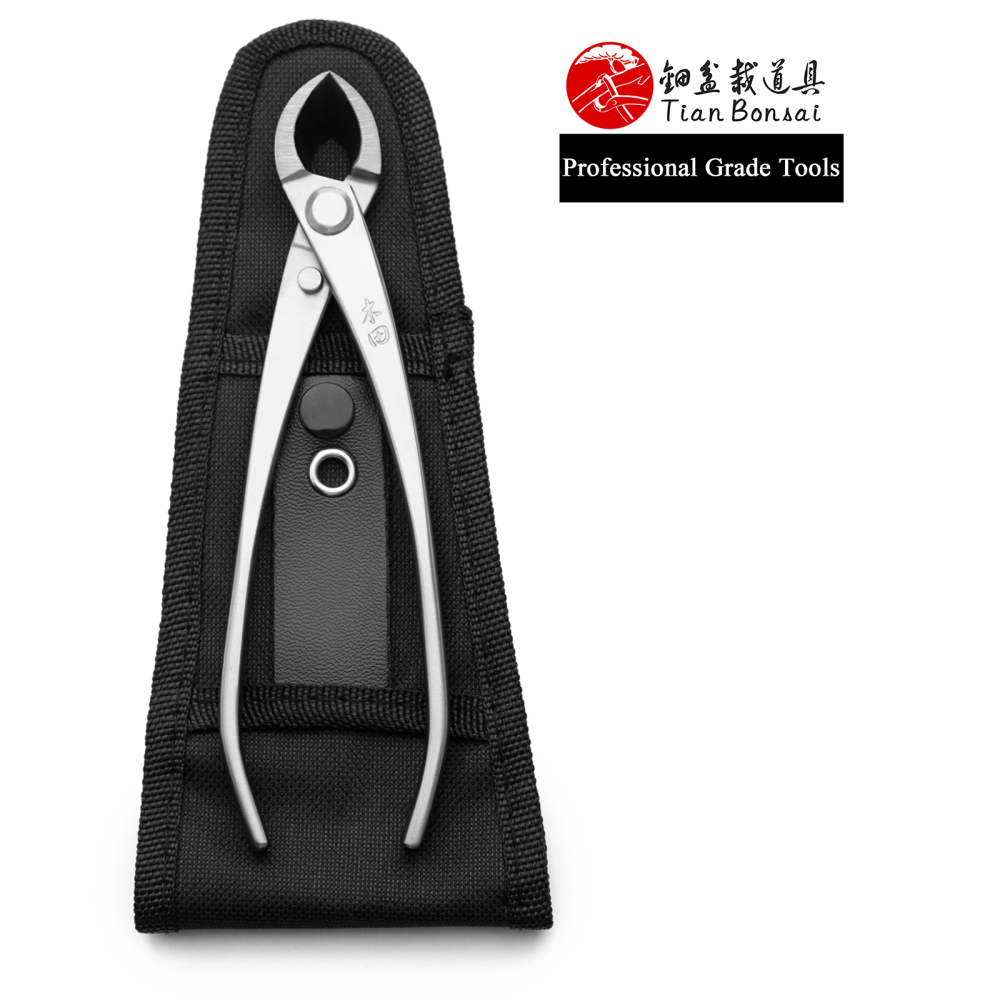 professional grade 165 mm branch cutter straight edge cutter 4Cr13MoV alloy steel bonsai tools made by TianBonsai