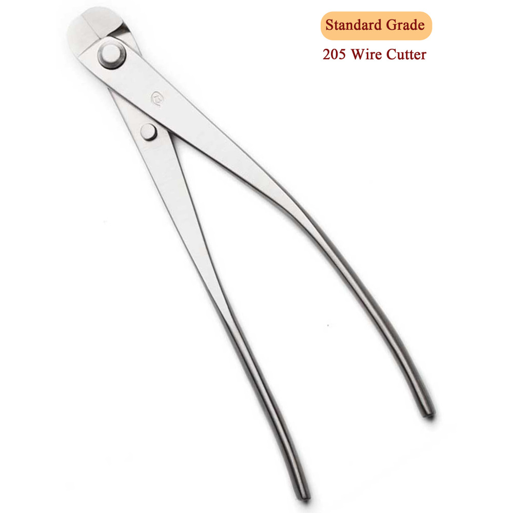 Standard Grade 205 mm Bonsai Wire Cutter 3Cr13 Alloy Steel Bonsai Tools