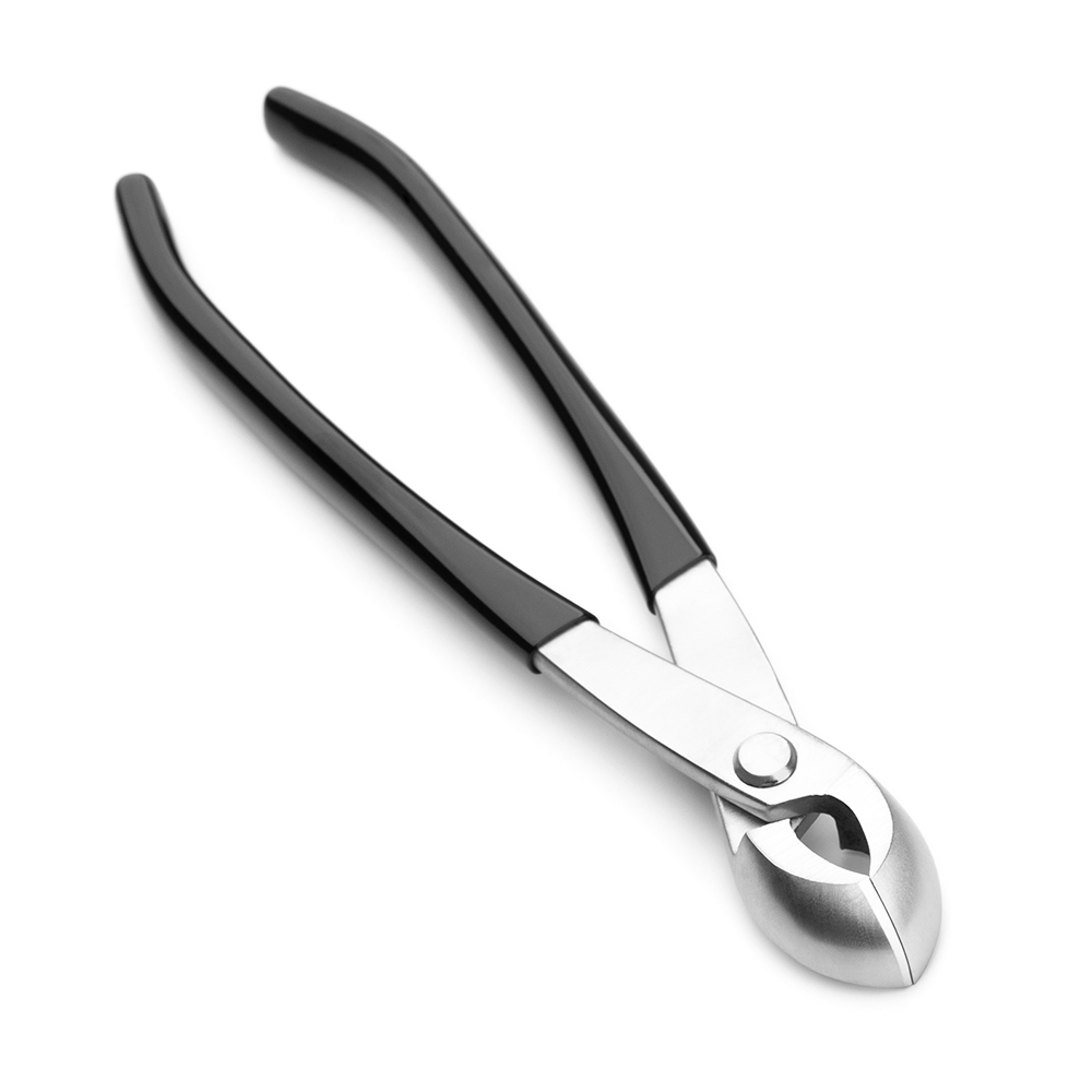 Anti-slip handle series 205 mm round edge cutter concave edge cutter Alloy Steel bonsai tools from TianBonsai