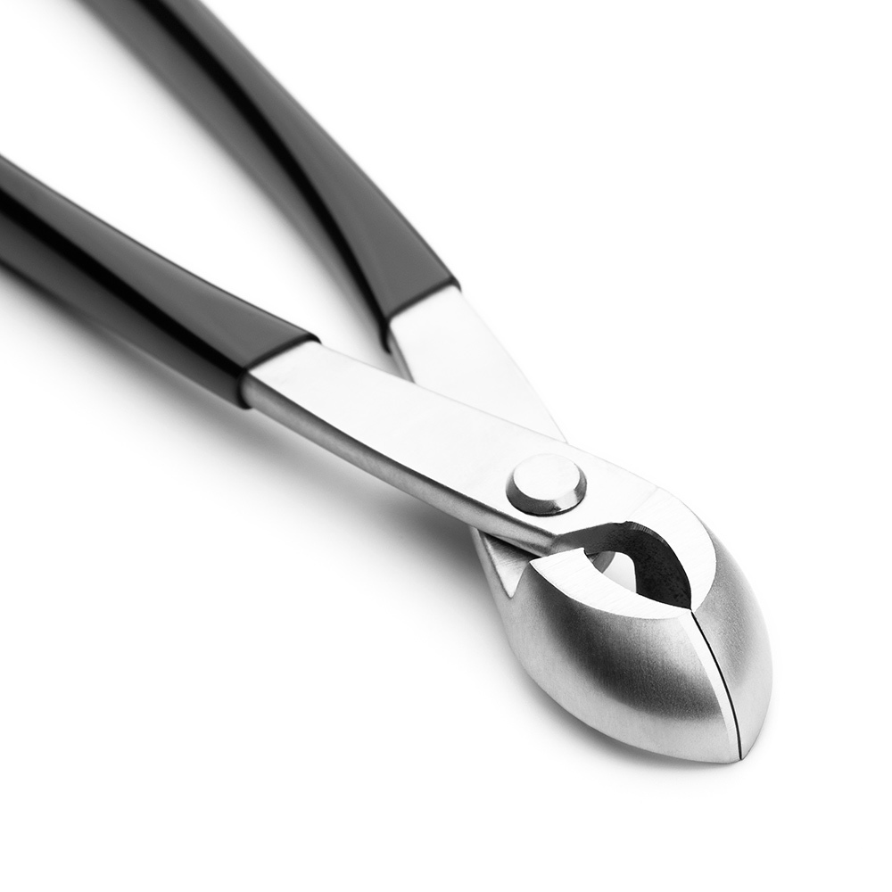 Anti-slip handle series 205 mm round edge cutter concave edge cutter Alloy Steel bonsai tools from TianBonsai