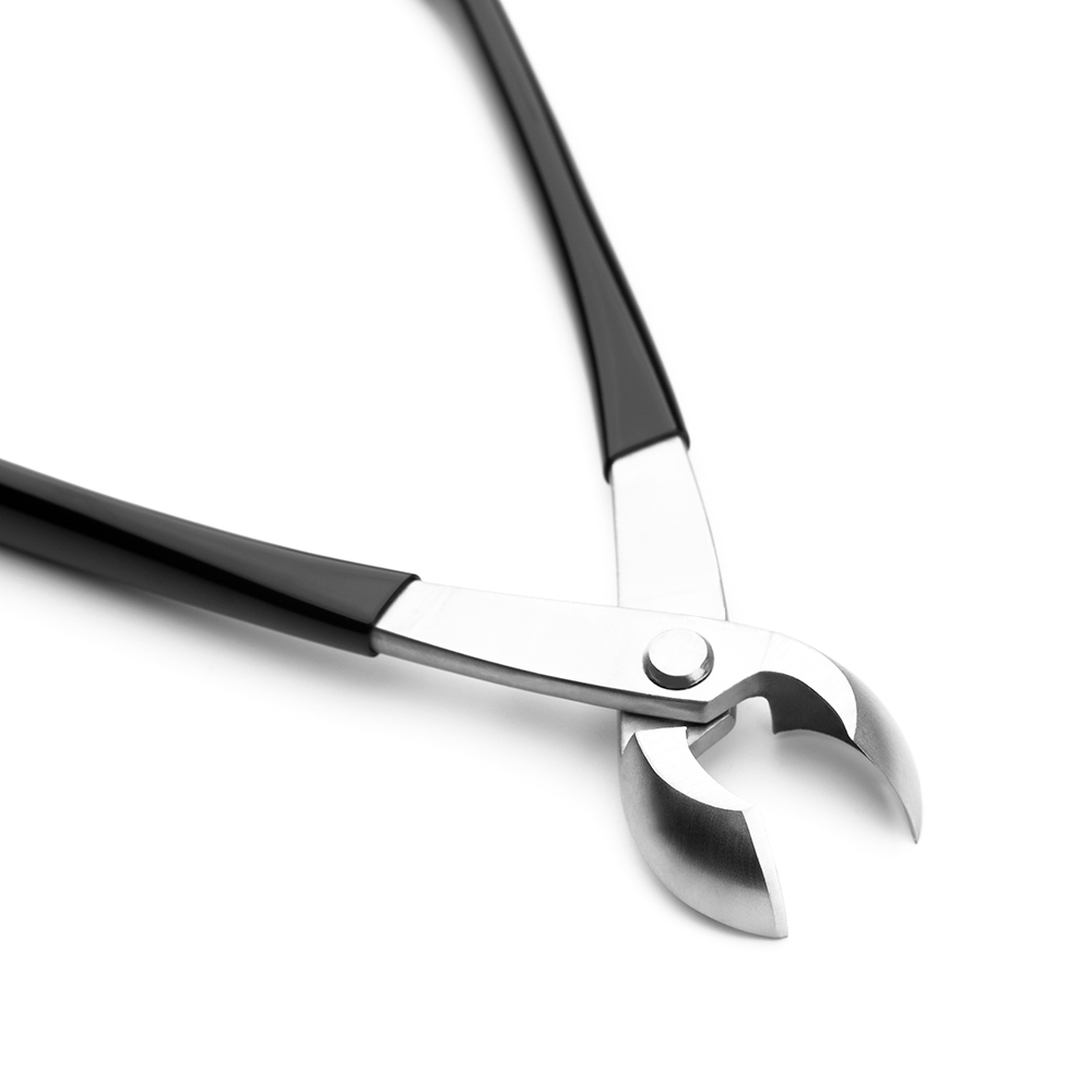 Anti-slip handle series 205 mm round edge cutter concave edge cutter Alloy Steel bonsai tools from TianBonsai