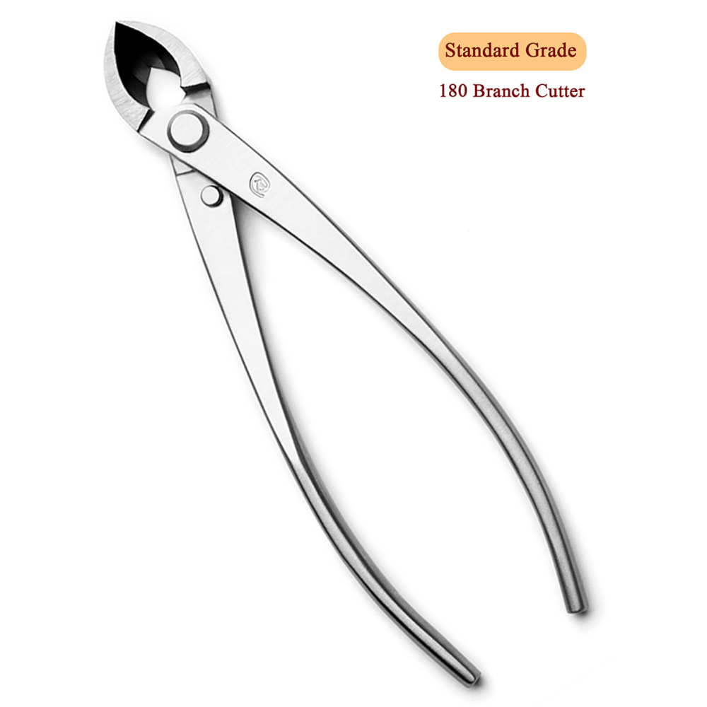 Standard Grade 180 mm Straight Edge Branch Cutter 3Cr13 Alloy Steel Bonsai Tools