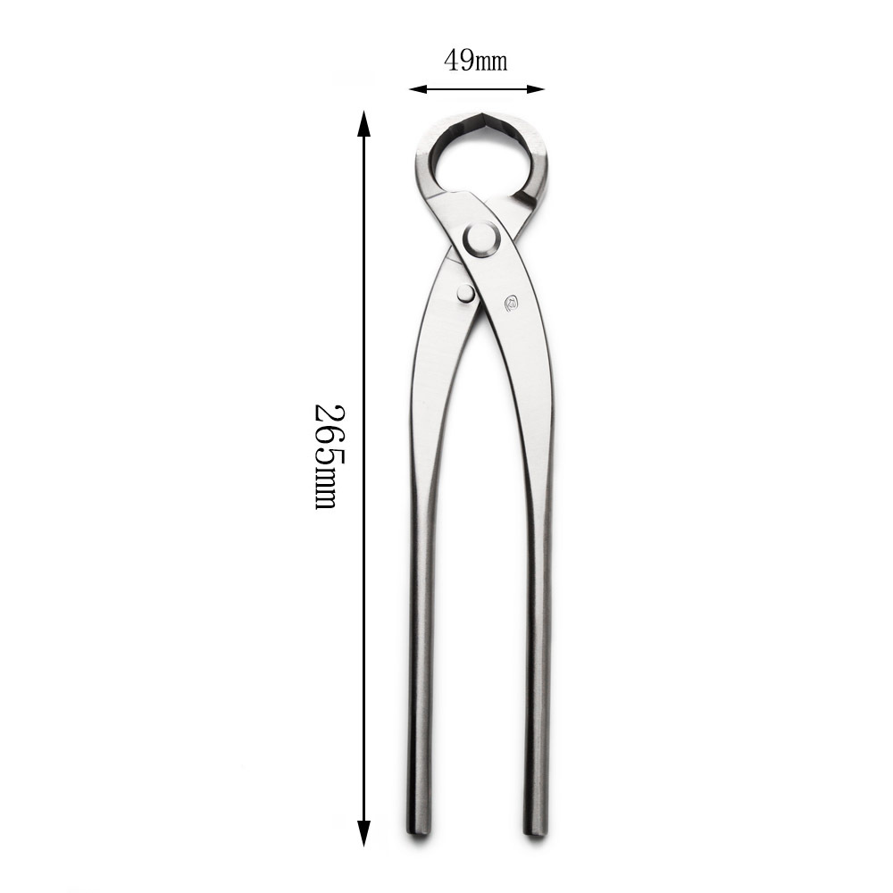 Standard Grade 265 mm Root Cutter 3Cr13 Alloy Steel Bonsai Tools