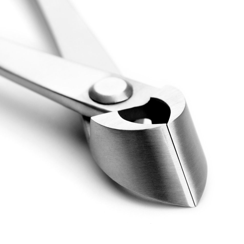 Standard Grade 180 mm Straight Edge Branch Cutter 3Cr13 Alloy Steel Bonsai Tools