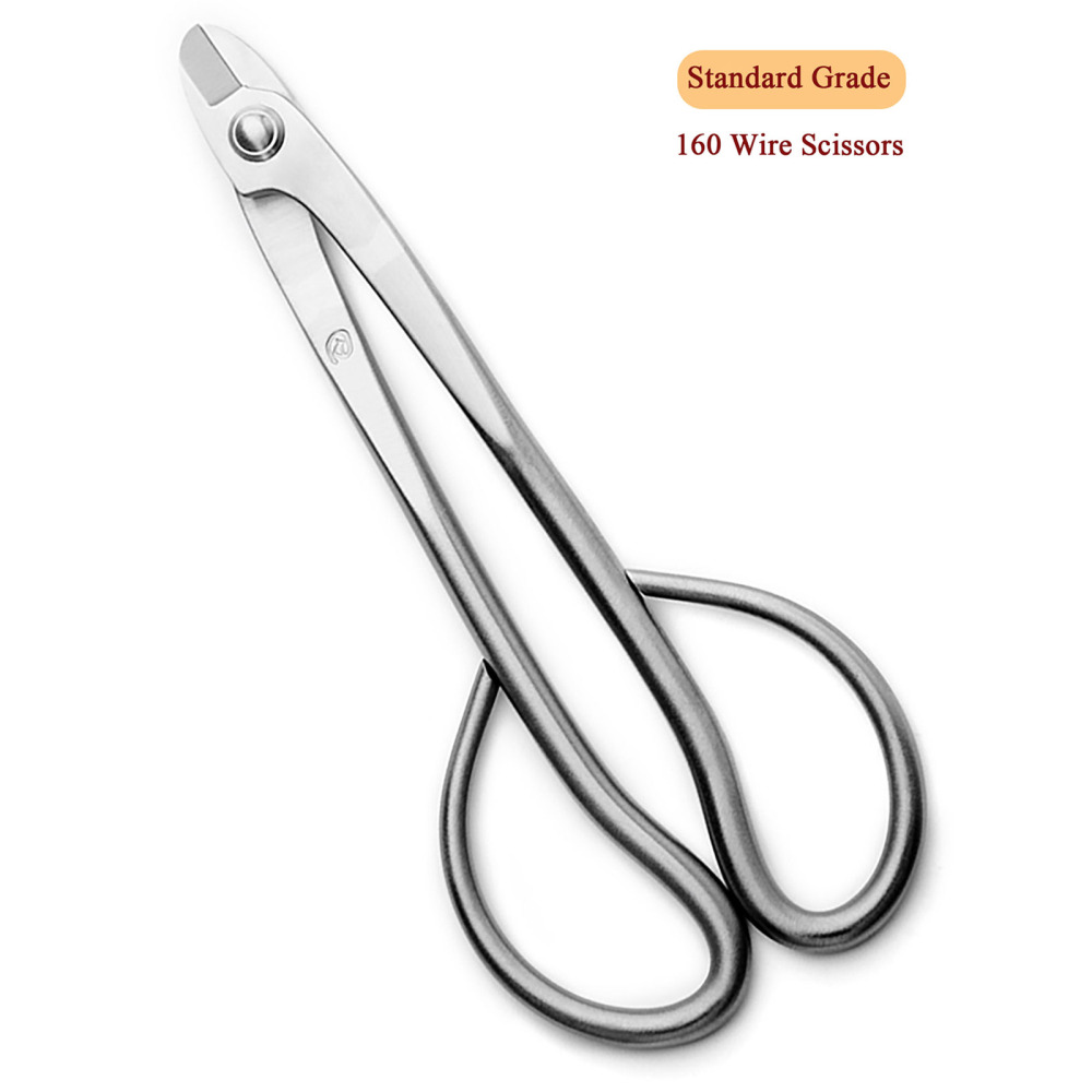Standard bonsai tools 160 mm wire scissors integrally forged with 3Cr13 alloy steel