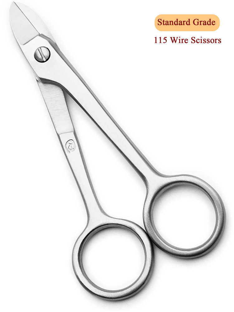 Standard bonsai tools 115 mm wire scissors integrally forged with 3Cr13 alloy steel