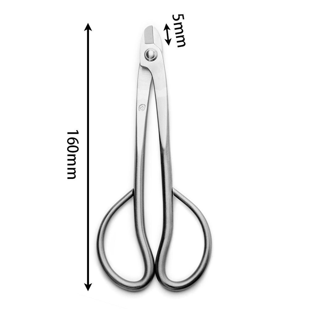 Standard bonsai tools 160 mm wire scissors integrally forged with 3Cr13 alloy steel