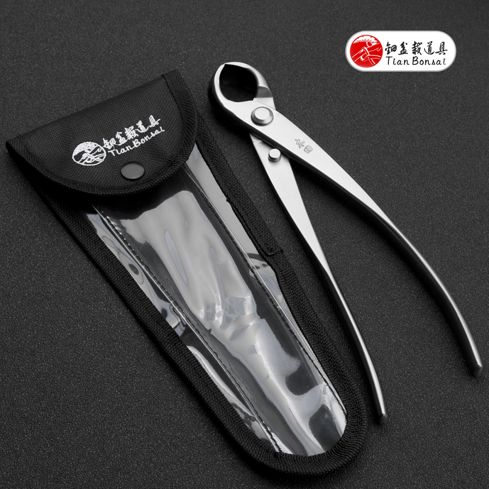 professional grade 205 mm knob cutter concave edge cutter 4Cr13MoV Alloy Steel bonsai tools made by TianBonsai