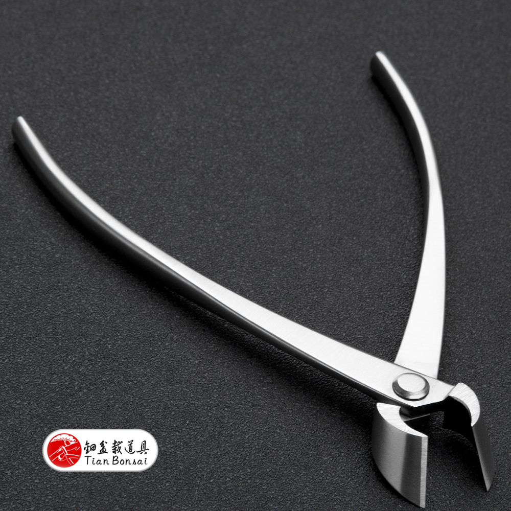 professional grade 180 mm branch cutter straight edge cutter 4Cr13MoV alloy steel bonsai tools made by TianBonsai