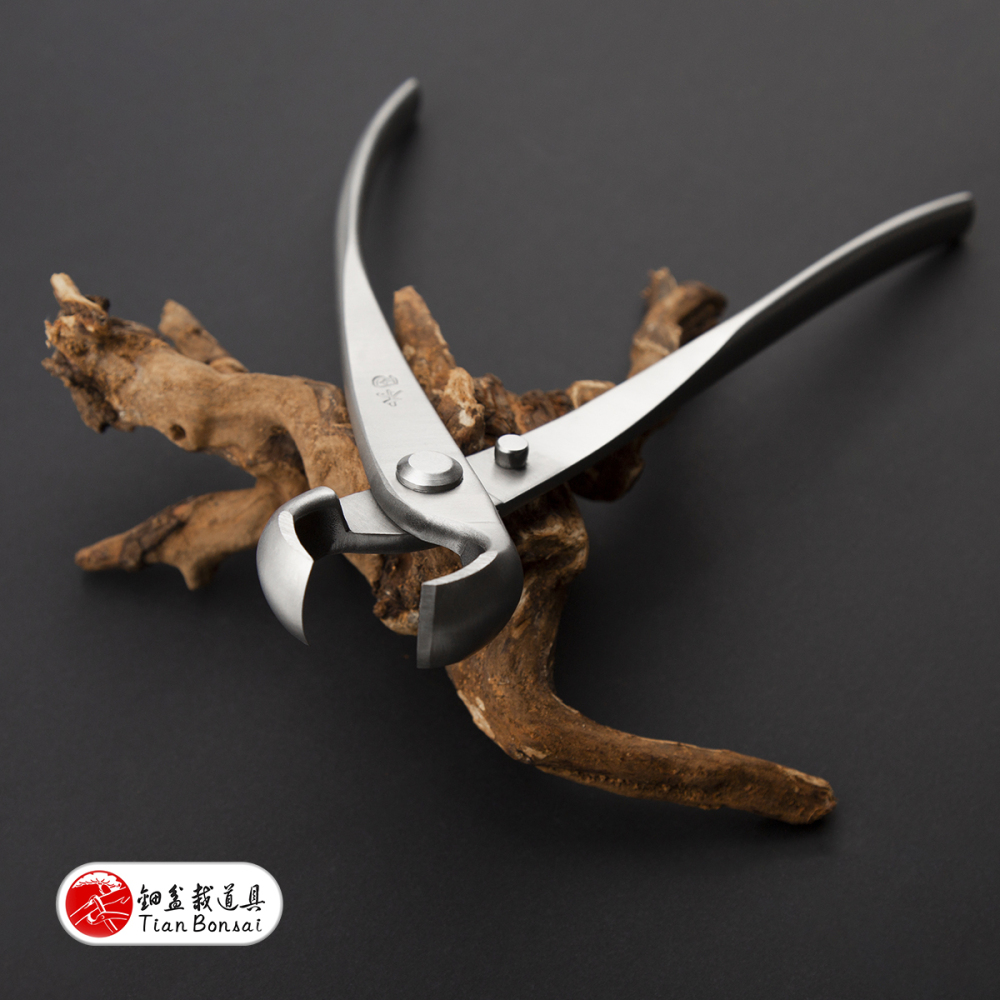 professional grade 205 mm knob cutter concave edge cutter 4Cr13MoV Alloy Steel bonsai tools made by TianBonsai