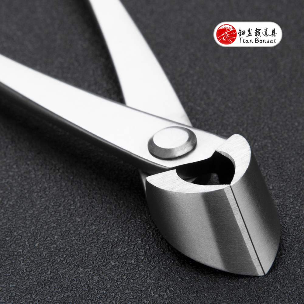 professional grade 180 mm branch cutter straight edge cutter 4Cr13MoV alloy steel bonsai tools made by TianBonsai