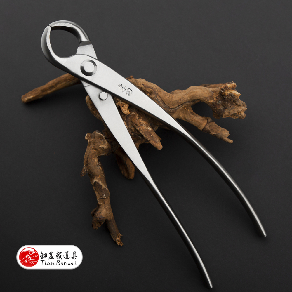 professional grade 205 mm knob cutter concave edge cutter 4Cr13MoV Alloy Steel bonsai tools made by TianBonsai