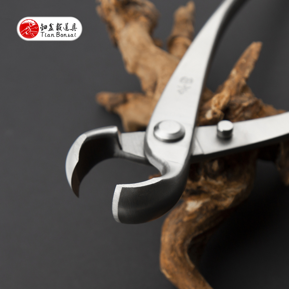 professional grade 205 mm knob cutter concave edge cutter 4Cr13MoV Alloy Steel bonsai tools made by TianBonsai