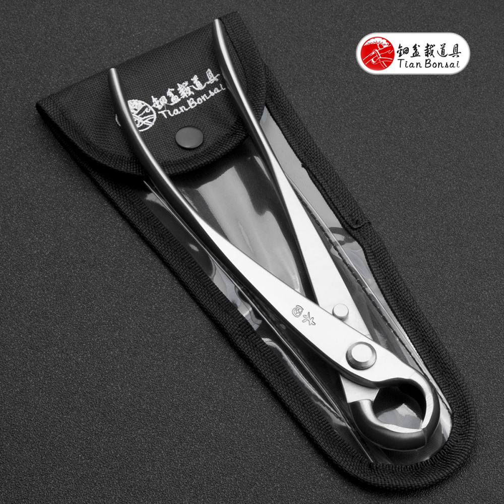 professional grade 205 mm knob cutter concave edge cutter 4Cr13MoV Alloy Steel bonsai tools made by TianBonsai