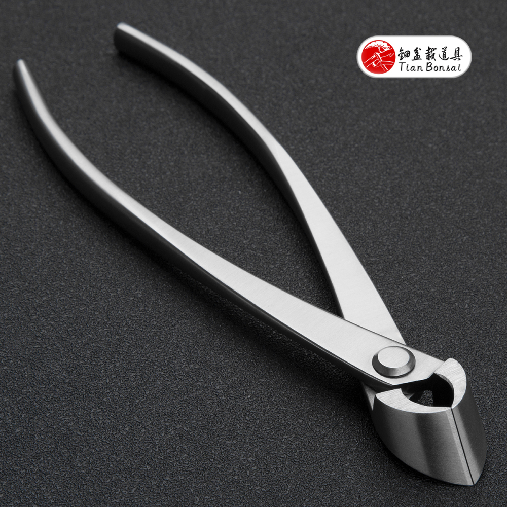 professional grade 180 mm branch cutter straight edge cutter 4Cr13MoV alloy steel bonsai tools made by TianBonsai