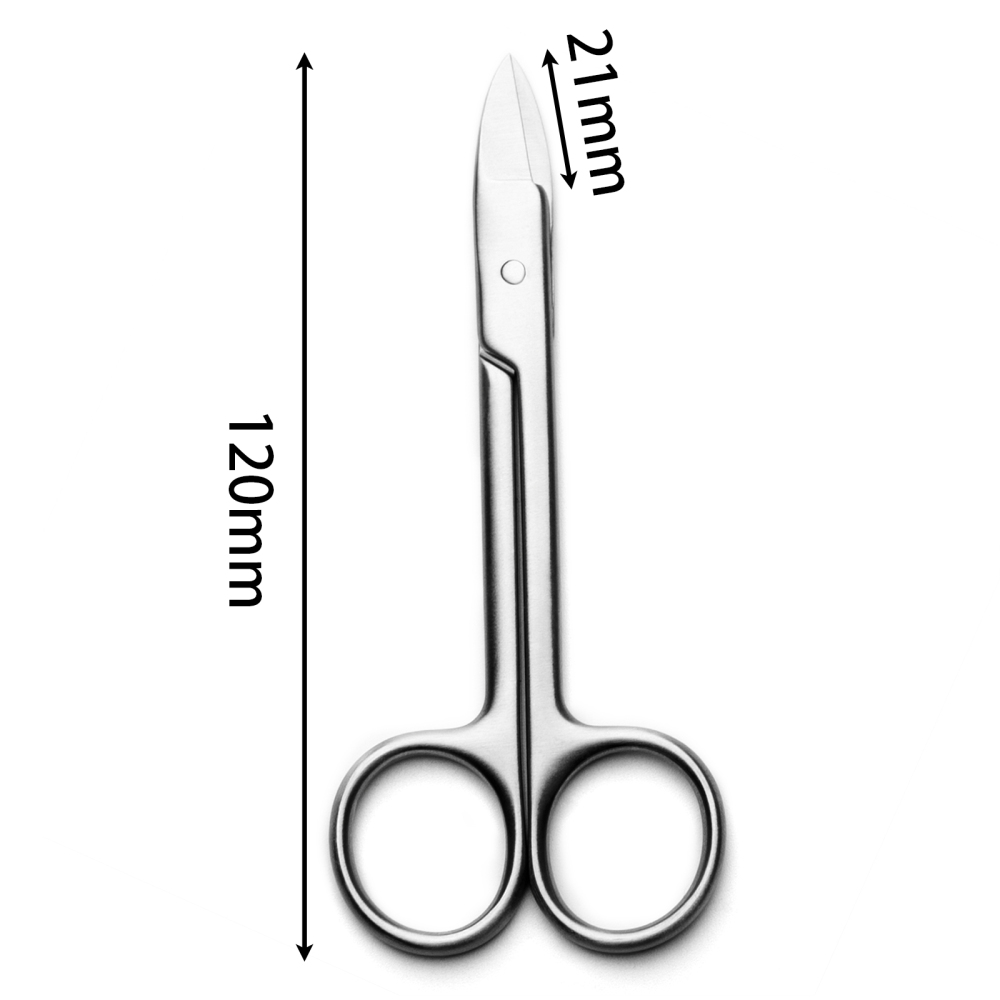Standard Grade Bonsai Tools 120 mm Leaf Bud Scissors Leaves Shear Branch Scissors 3Cr13 Alloy Steel 120 Mm