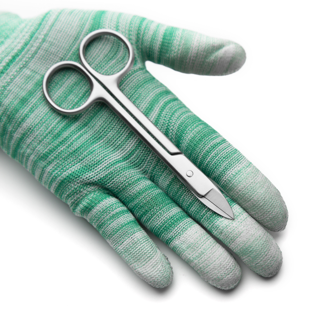 Standard Grade Bonsai Tools 120 mm Leaf Bud Scissors Leaves Shear Branch Scissors 3Cr13 Alloy Steel 120 Mm