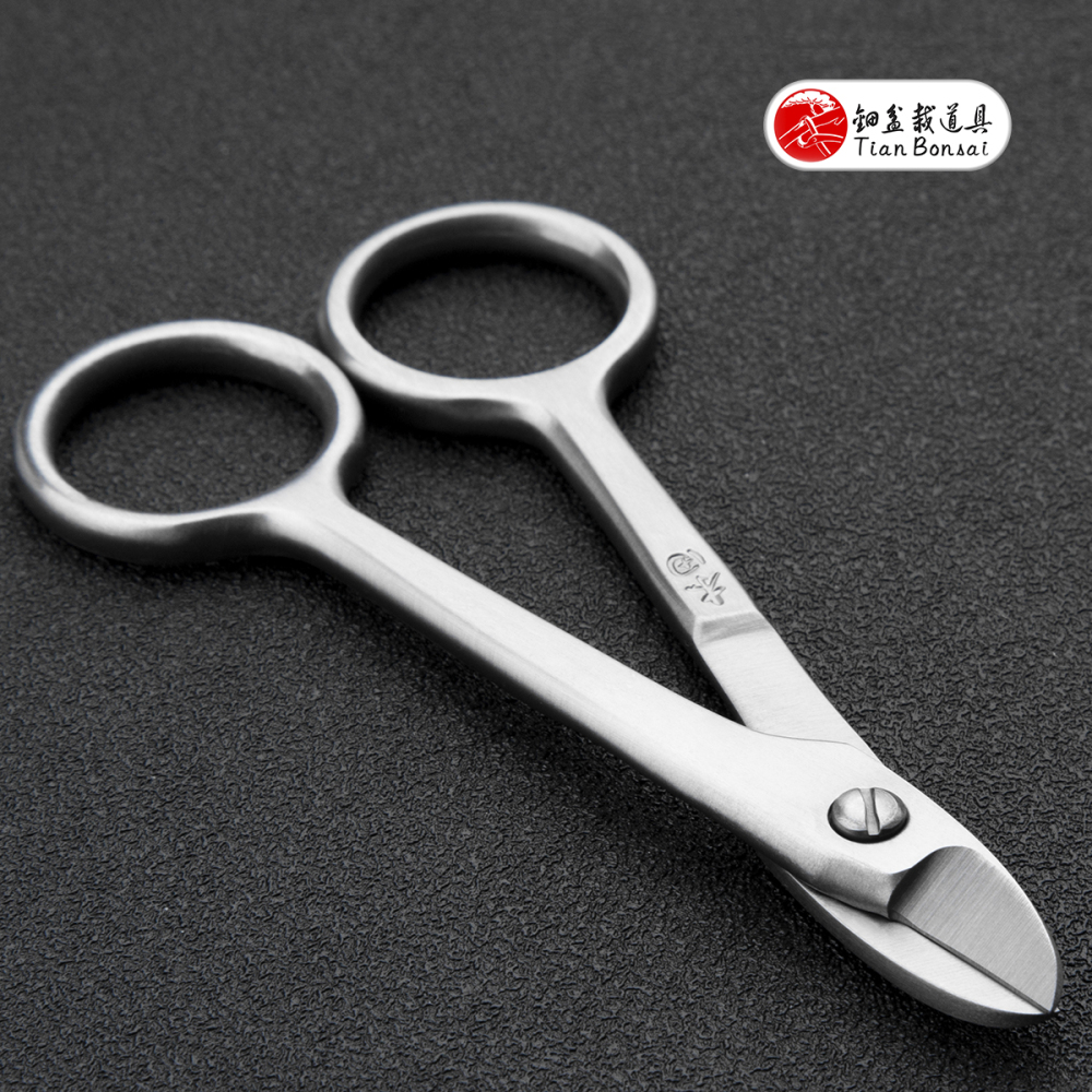 Professional grade bonsai tools 115 mm wire scissors integrally forged with 4Cr13MoV alloy steel
