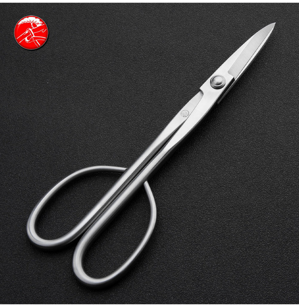 Master Craftsman Series Bonsai Tools 215 Long Handle Bonsai scissors 9Cr25MoV Alloy Steel Forging Technology HRC62 hardness