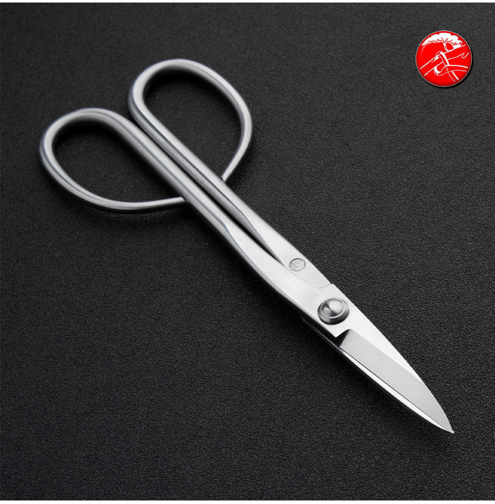 Master Craftsman Series Bonsai Tools 215 Long Handle Bonsai scissors 9Cr25MoV Alloy Steel Forging Technology HRC62 hardness