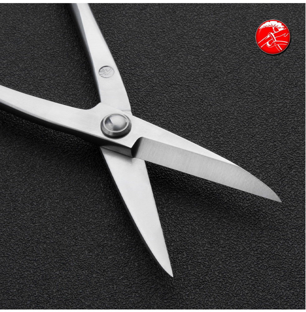 Master Craftsman Series Bonsai Tools 215 Long Handle Bonsai scissors 9Cr25MoV Alloy Steel Forging Technology HRC62 hardness