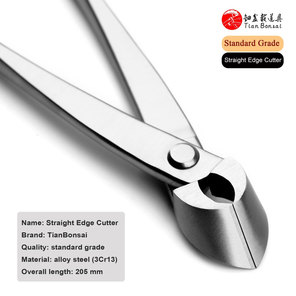 TianBonsai Bonsai Tools Straight Edge Branch Cutter