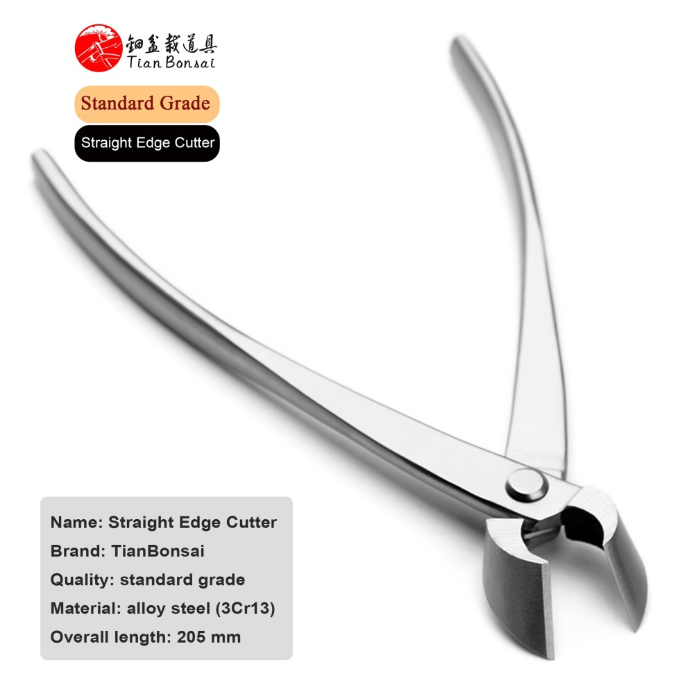 TianBonsai Bonsai Tools Straight Edge Branch Cutter