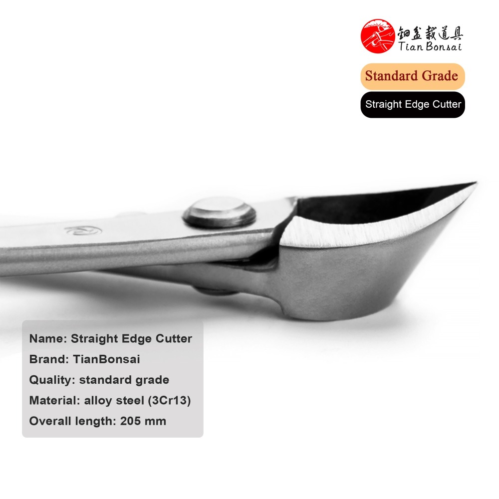 TianBonsai Bonsai Tools Straight Edge Branch Cutter